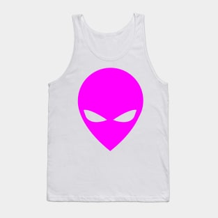 Pink Alien Tank Top